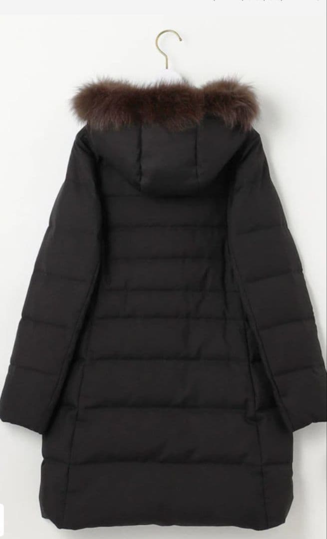 極美品】Size3 リッチファーフードロング ダウン 定価29,900円 - メルカリ