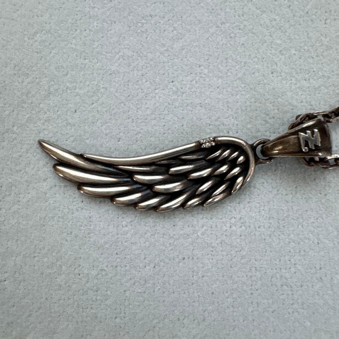 e.yazawa yaz シルバー925 羽根モチーフ ネックレス