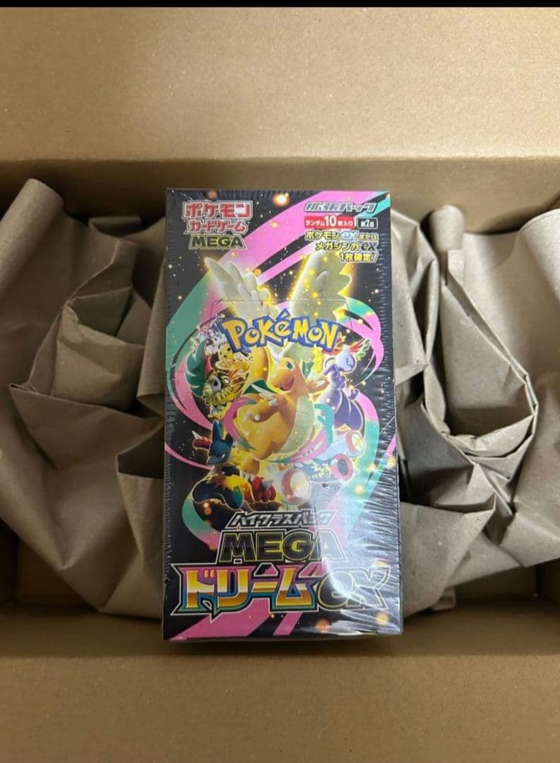 ポケモンカード ハイクラスパックMEGAドリームEX　1BOX シュリンク付