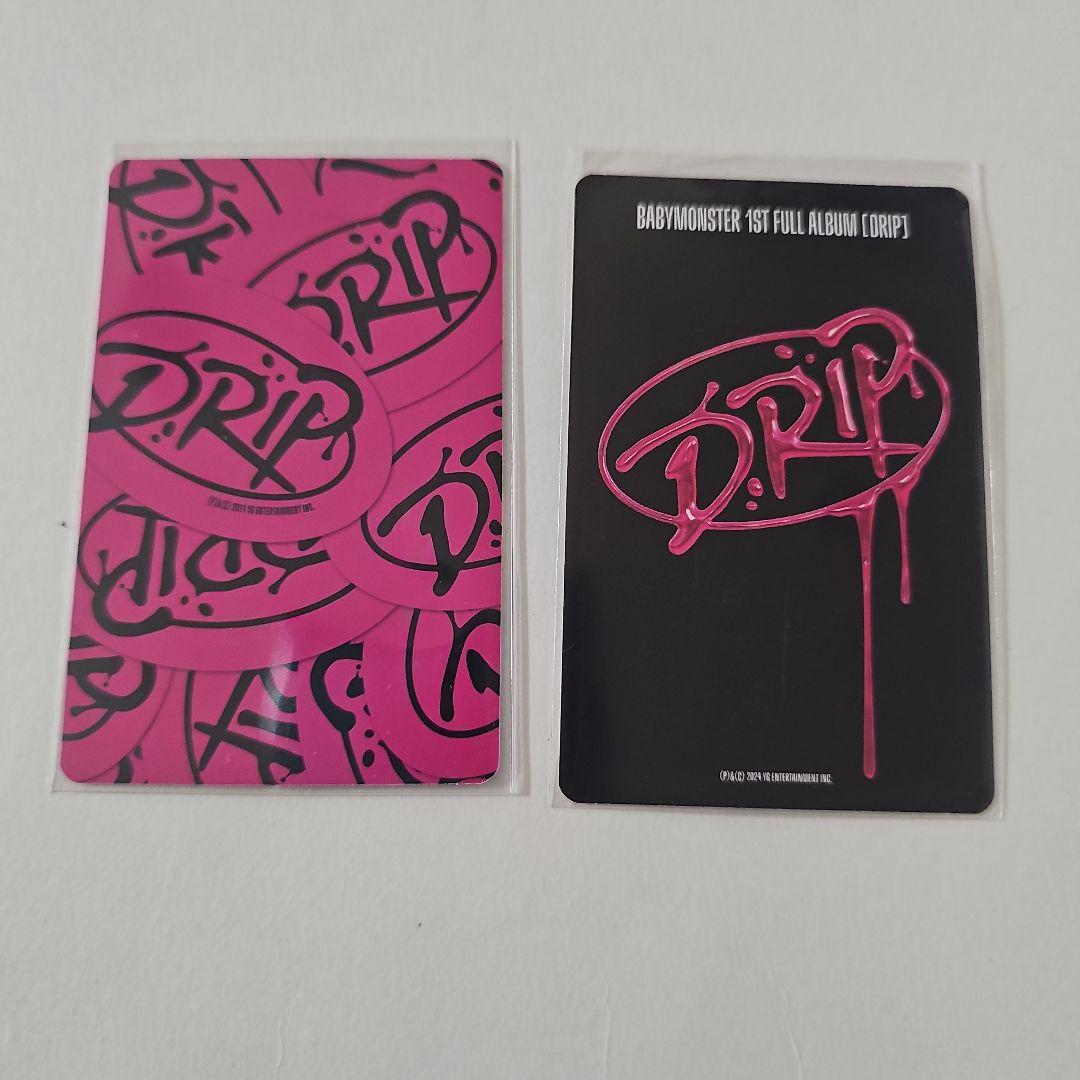 BABYMONSTER ベビモン トレカ ラミ RAMI drip 2枚 - メルカリ