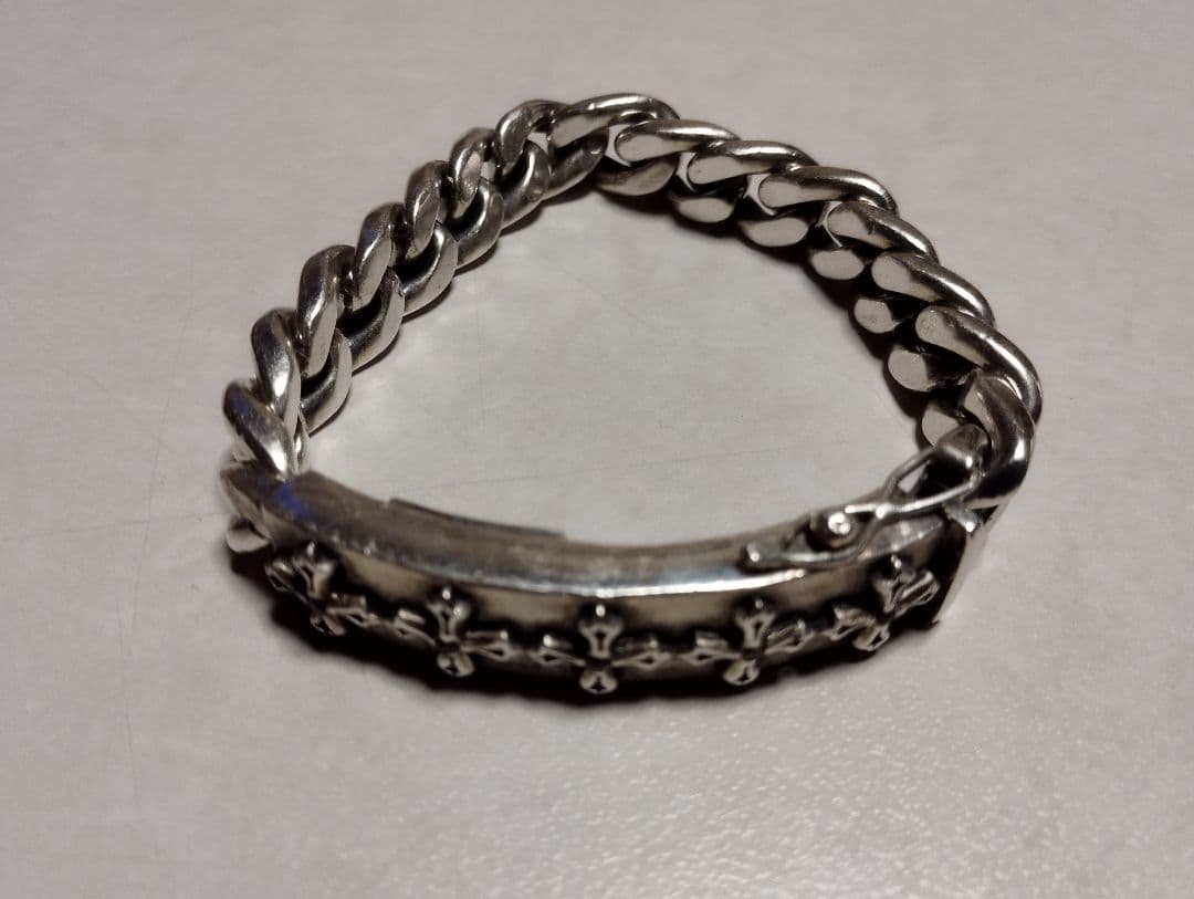 庄*ん様 シルバーブレスレット　喜平　CUSTOM CULTURE 925　５石