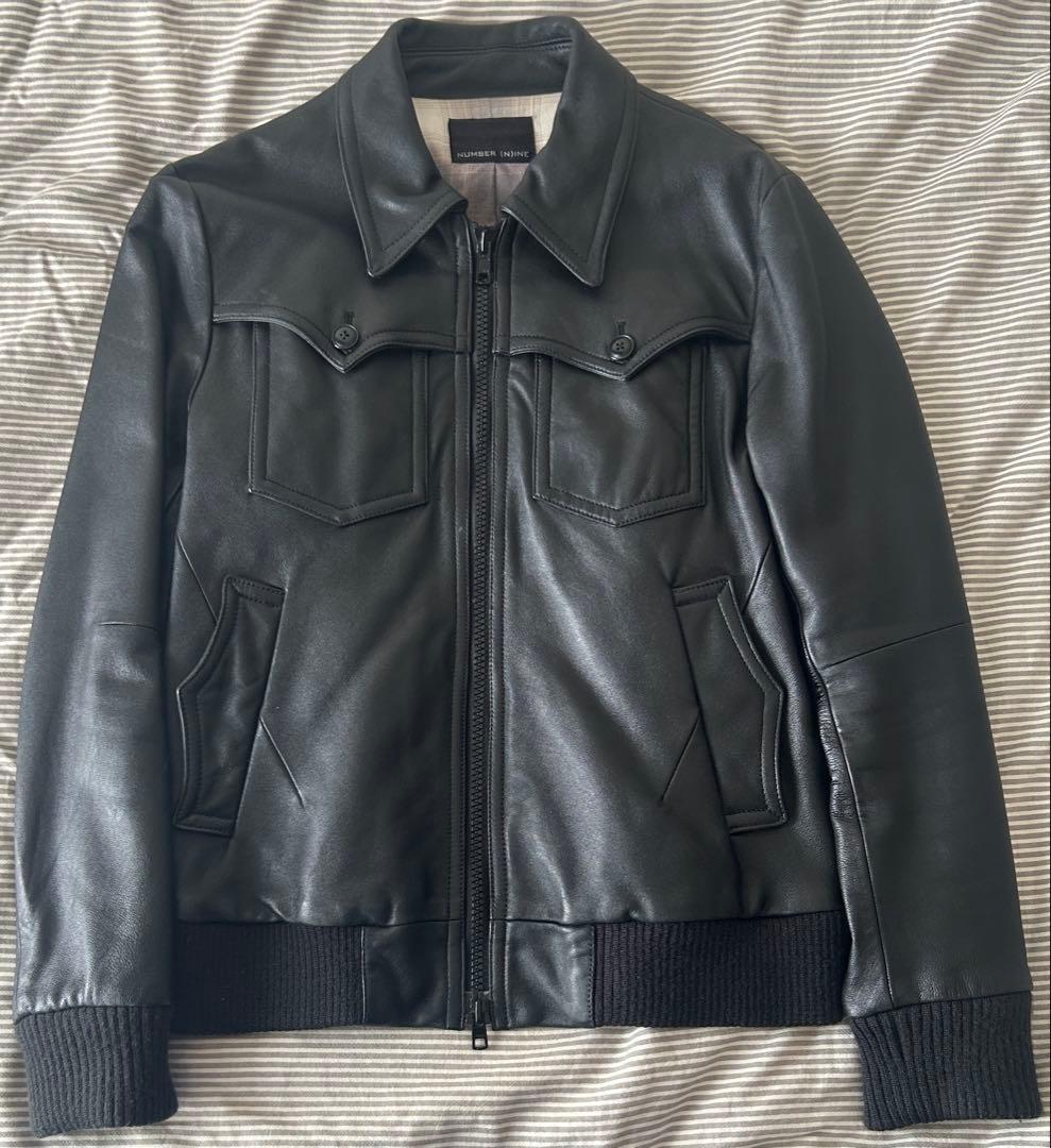 《復刻》ナンバーナイン　名作リブレザージャケット サイズ2