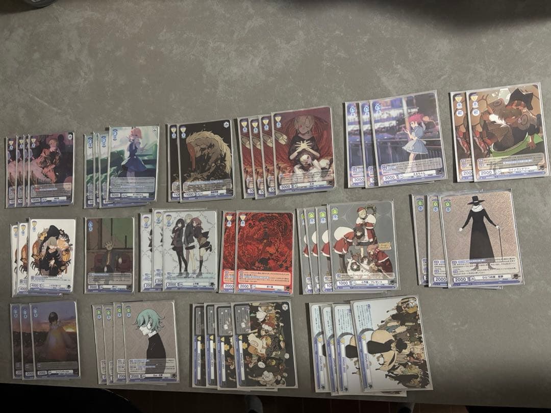 ヴァイスシュヴァルツブラウ　引退品　zingai 構築済みデッキ3個