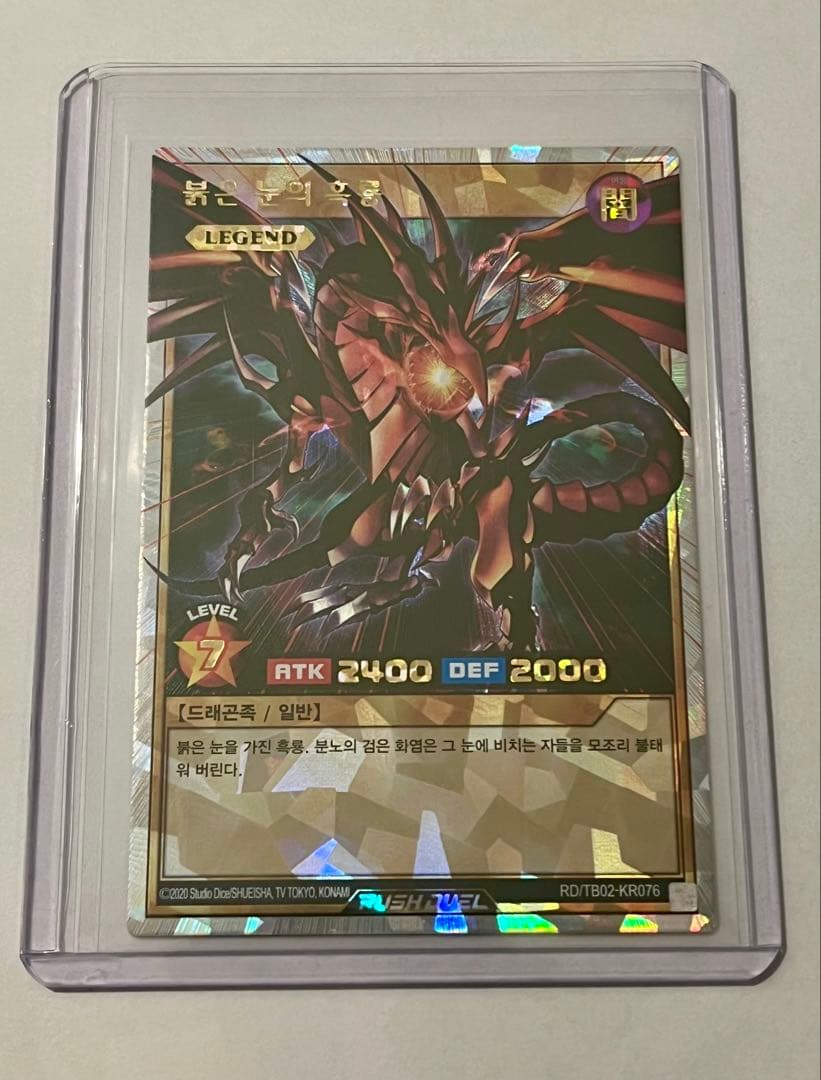 真紅眼の黒竜 붉은 눈의 흑룡