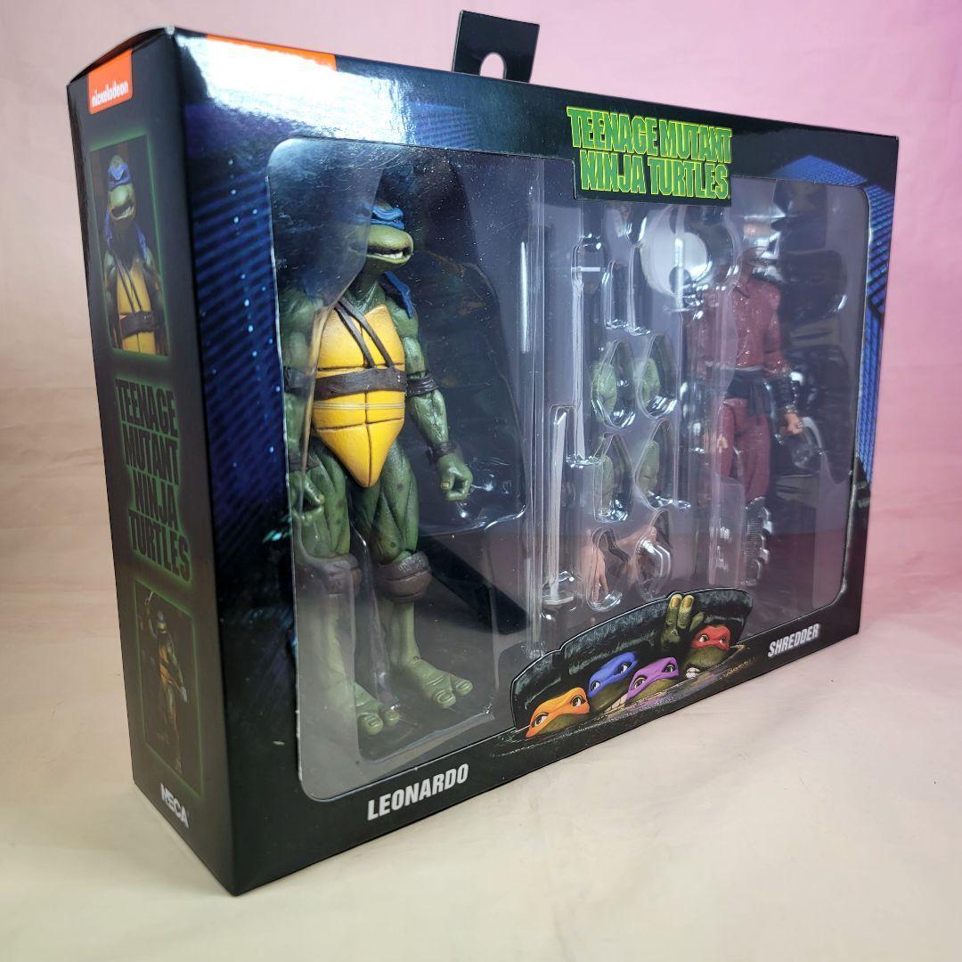 NECA】新品 正規品 TMNT タートルズ シュレッダー vs レオナルド