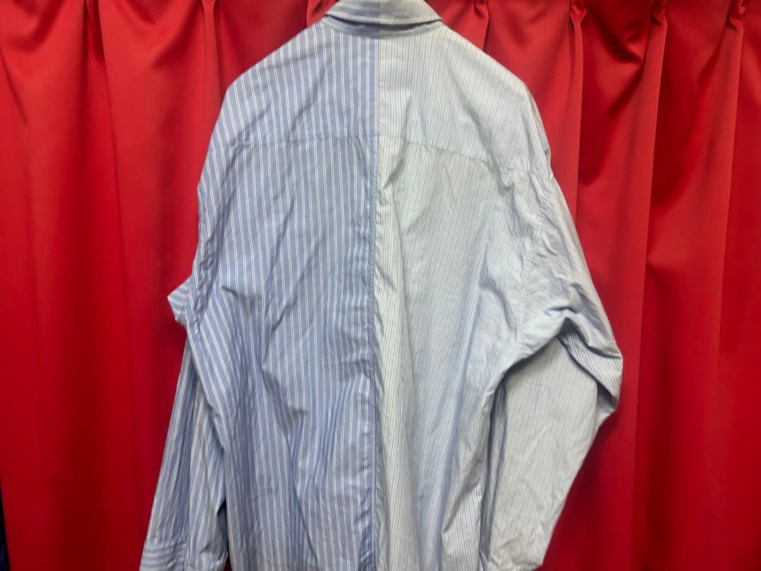 菅田将暉着用 DRESSEDUNDRESSED ストライプビッグシャツ - メルカリ