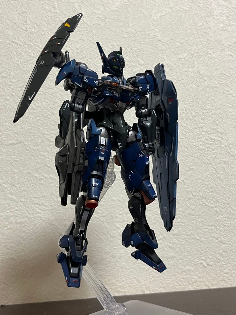 HG 1/144 ガンダムルブリス　全塗装改造品　水星の魔女ガンプラ