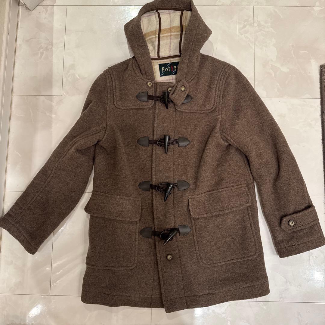 EAST BOY ブラウン ダッフルコート　サイズ7