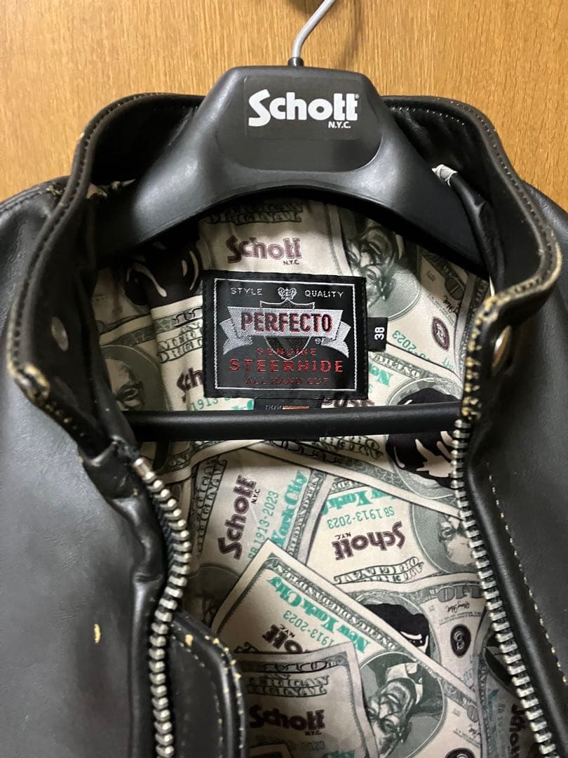Schott 110周年限定 659US シングルライダース 38 - メルカリ
