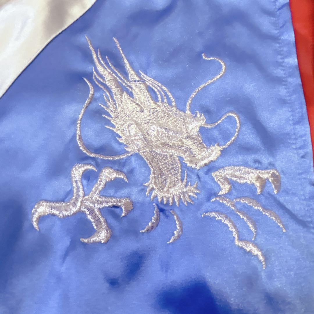 激レア・美品】星姫 スカジャン 銀鷹龍 仮面ライダー ビルド 万丈 龍我