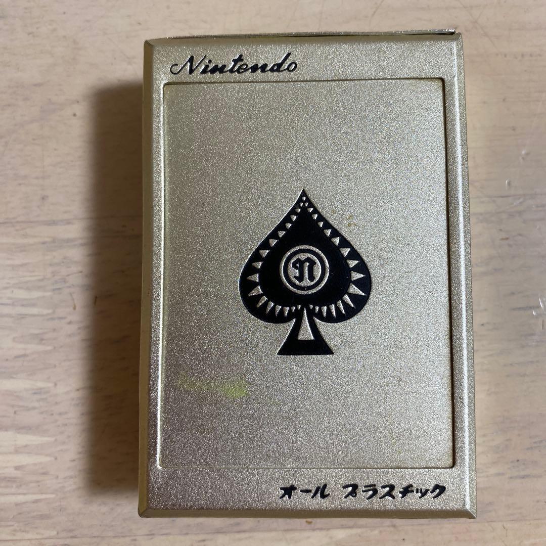 Nintendo 任天堂 昭和 レトロ トランプ オールプラスチック 激レア