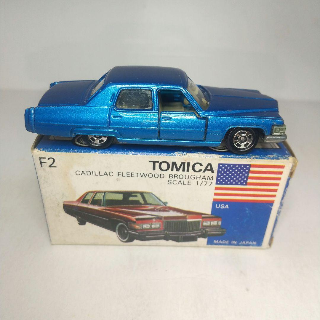 3975)トミカ 青箱 日本製 キャデラック フリートウッド 一般輸出用