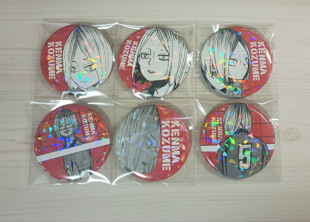 ハイキュー!! 孤爪研磨 オールスター缶バッジ - メルカリ