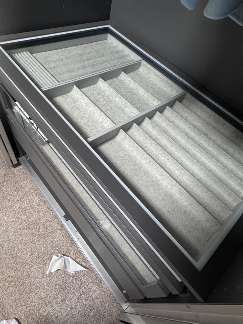 IKEA PAX アクセサリー収納&ガラス製棚板