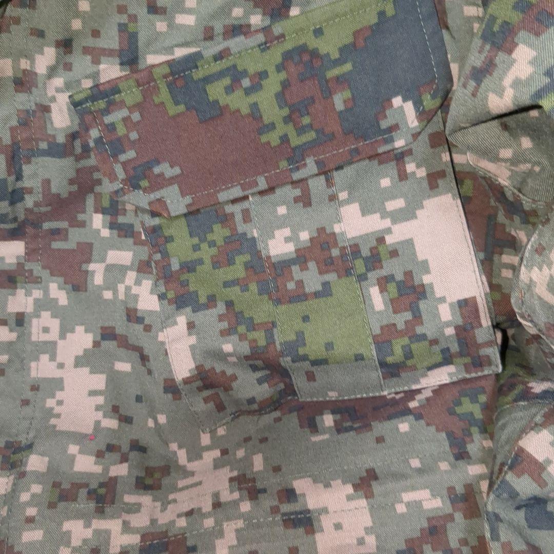 韓国陸軍 デジタル迷彩フィールドジャケット 韓国軍実物 二重生地