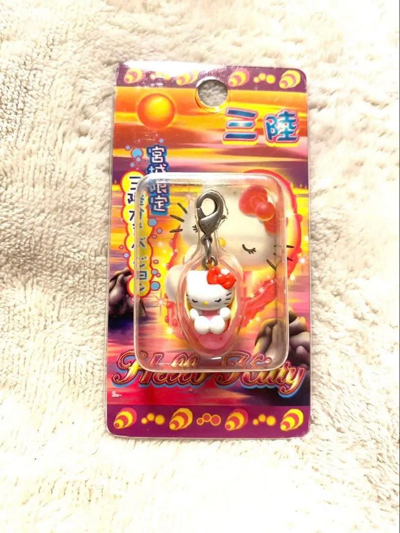 ご当地キティ ファスナーマスコット 宮城限定 三陸かき ver ハロー