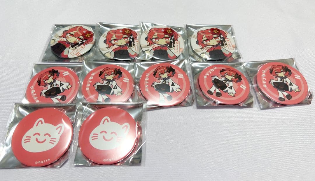 美品】nqrse 歌い手 XYZ あらなるめい 缶バッジ 計11点 - メルカリ