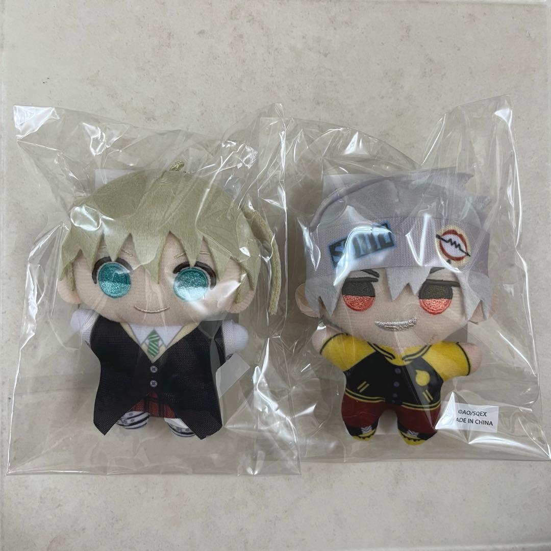 ２個セット　ソウルイーター展　ちぃぬい　ぬいぐるみ　マカ　ソウル