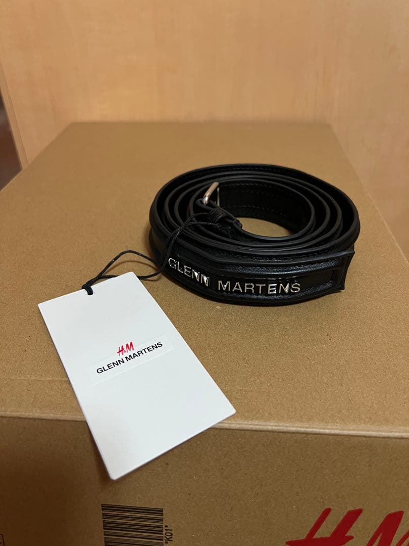  glenn martens ボーンディテールベルト