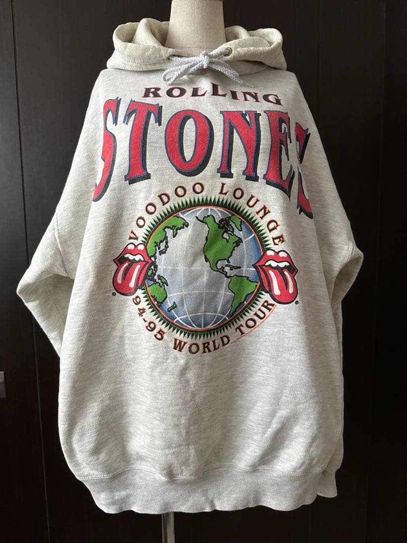 ヴィンテージ Rolling Stones WORLD TOUR パーカー - メルカリ