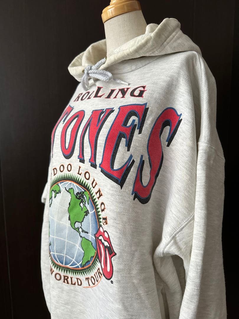 ヴィンテージ Rolling Stones WORLD TOUR パーカー - メルカリ