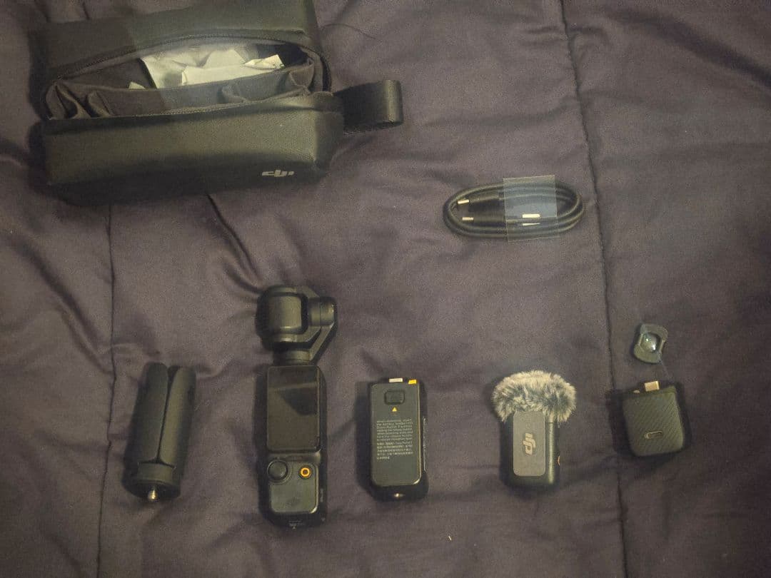 動作確認済】DJI OSMO POCKET3 クリエイターコンボ(一部紛失あり)