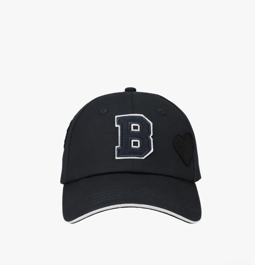 新品未使用　ネイビー キャップ BIBIY 花モチーフ