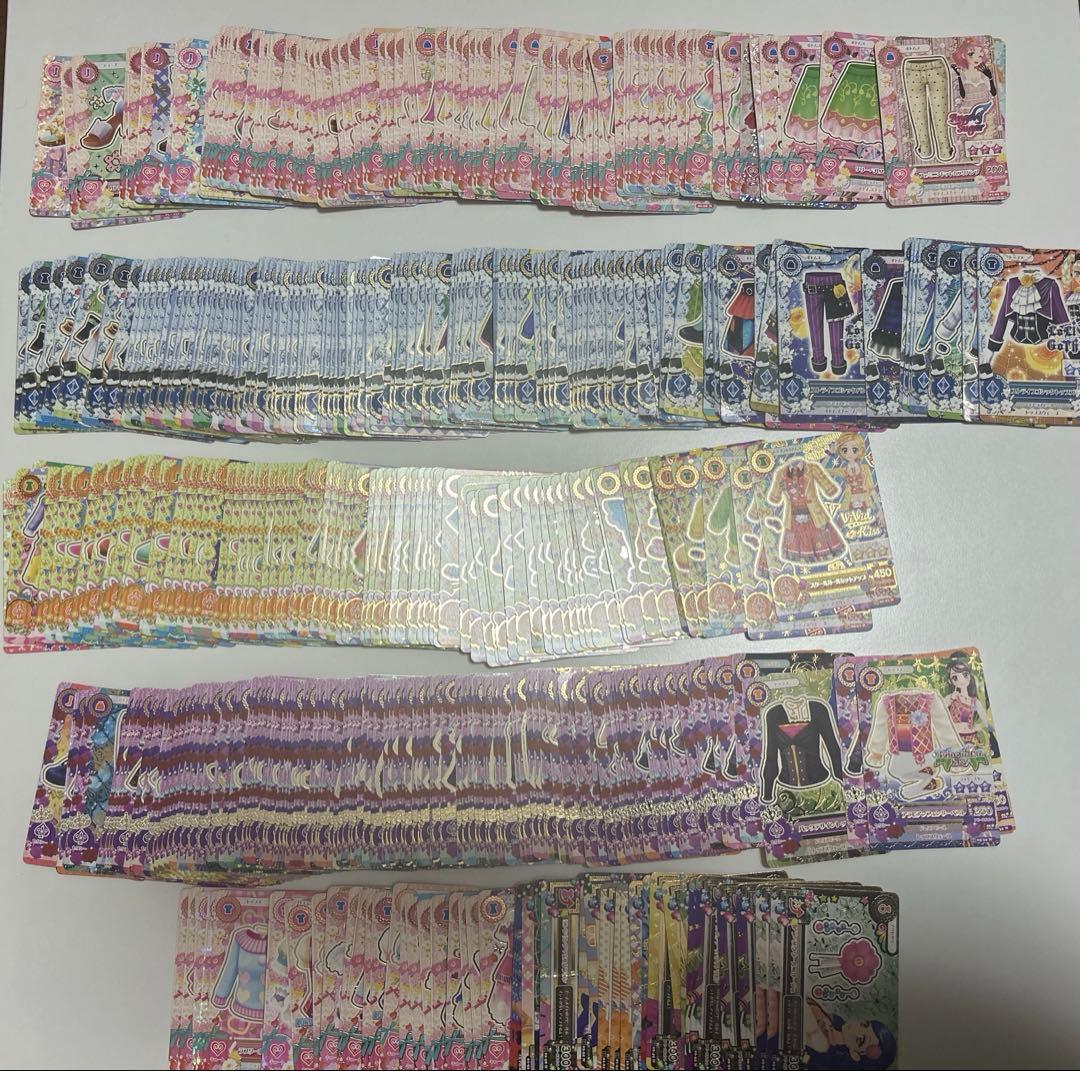 アイカツカード まとめ売り 厚さ20cm