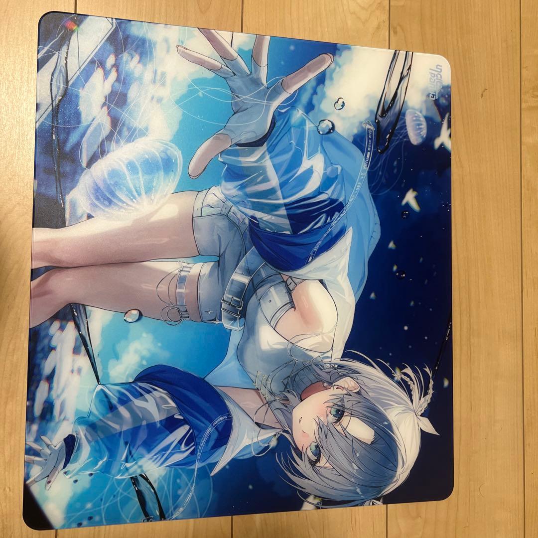 猫麦とろろ ガラスマウスパッド - メルカリ