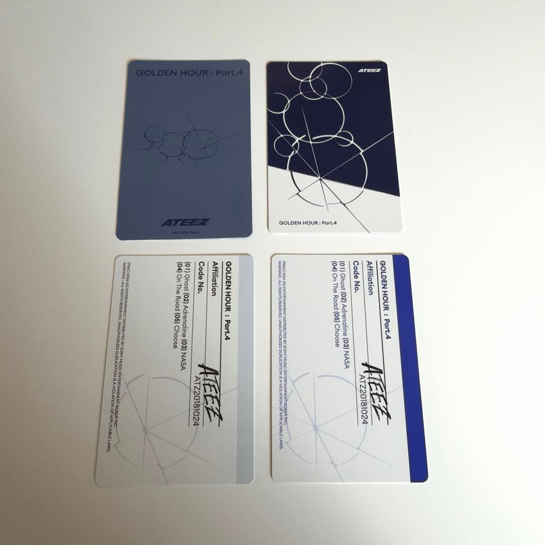 ATEEZ ミンギ トレカセット - メルカリ