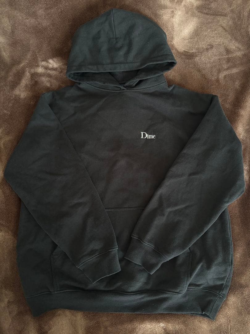 Dime ブラック パーカー - メルカリ