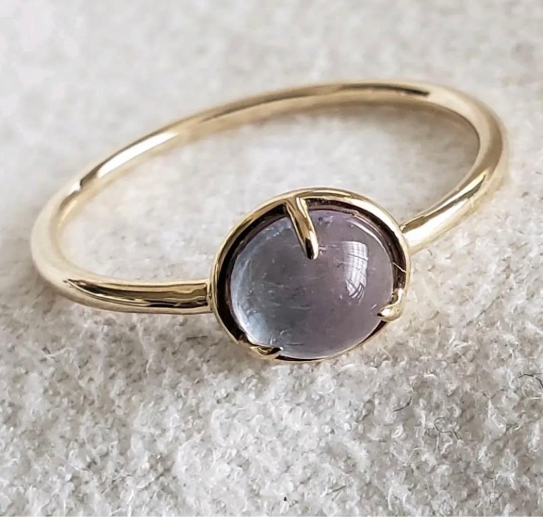 ete リング 13号 K10イエローゴールド レインボー フローライト - メルカリ