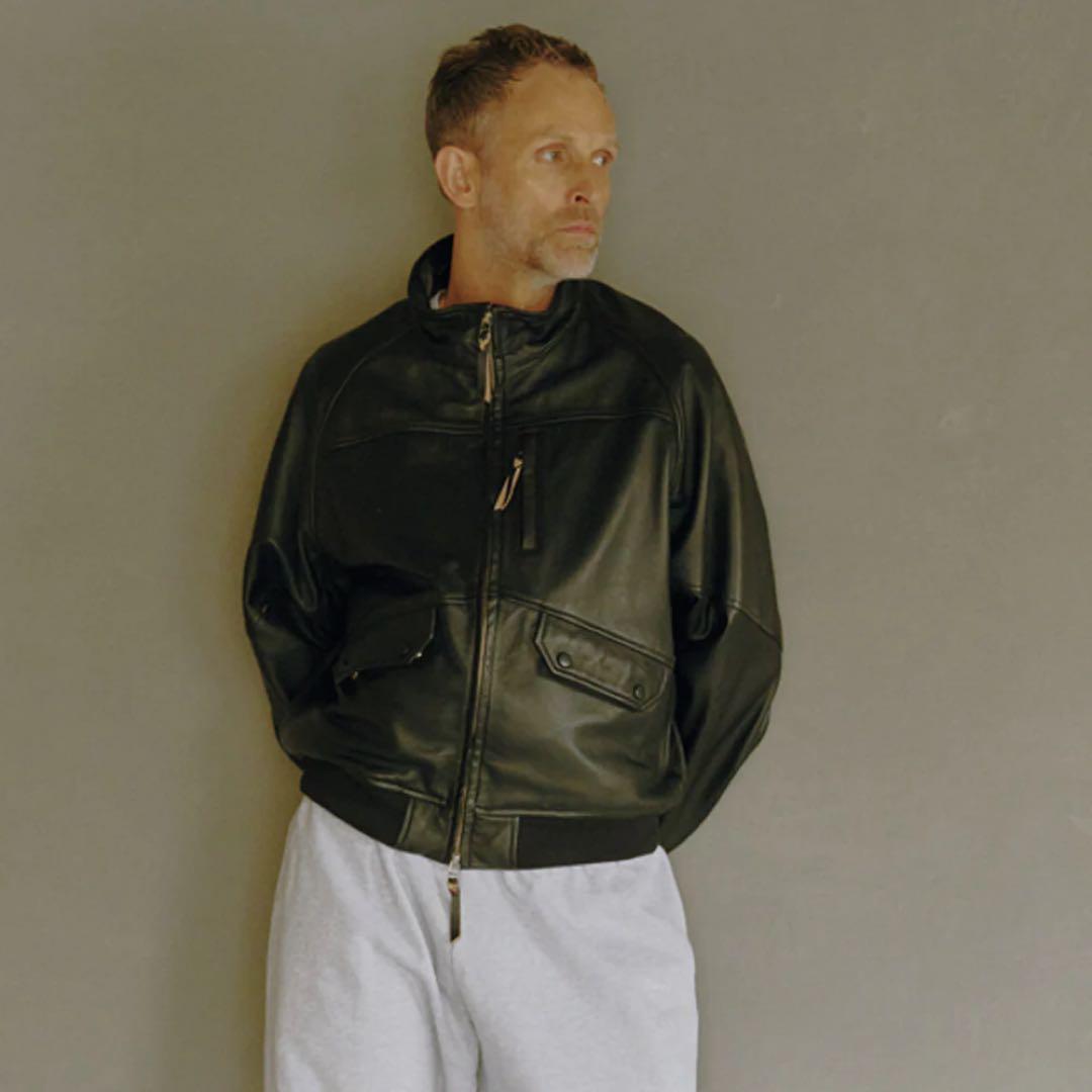 CCU HIGH NECK BLOUSON - COW NUBUCK サイズ2 - メルカリ