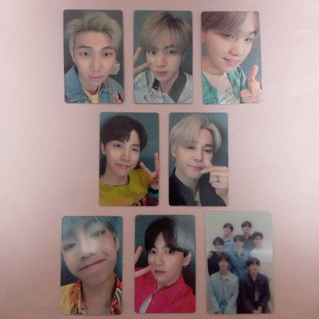 BTS Lights / Boy With Luv 公式 トレカ 轉 8枚セット - メルカリ