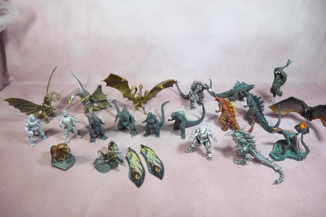 激造シリーズ　ゴジラ　キングギドラ　メカゴジラ　など　20体セット