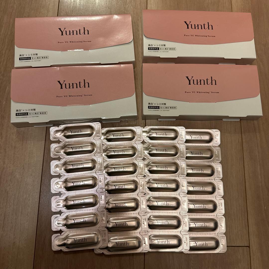Yunth Pure VC Whitening Serum 28本セット×5箱分