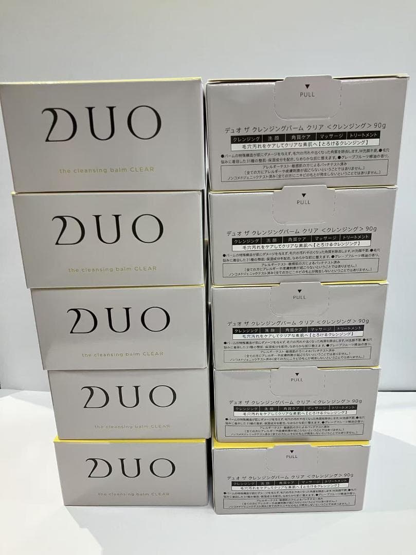 特別価格【10個セット】デュオ DUO ザ バーム クリア 90g イエロー