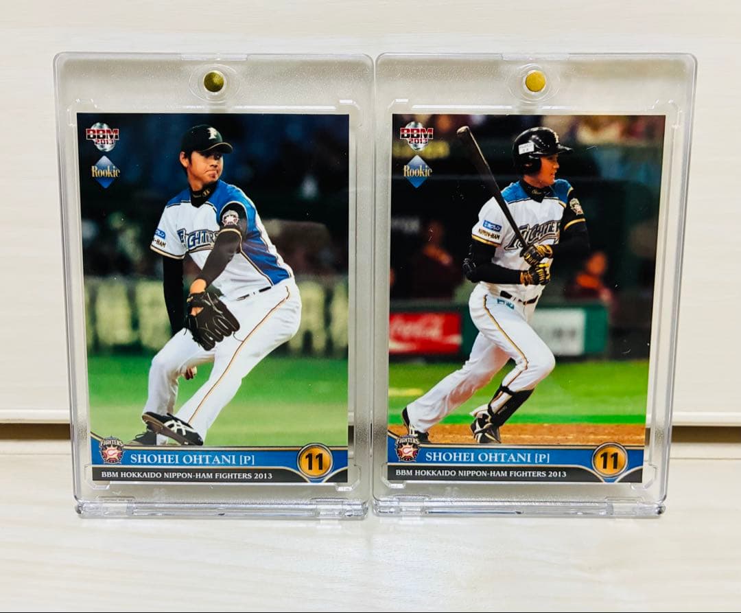 BBM ルーキーカード 2013 大谷翔平 F02a F02b 2枚 - メルカリ