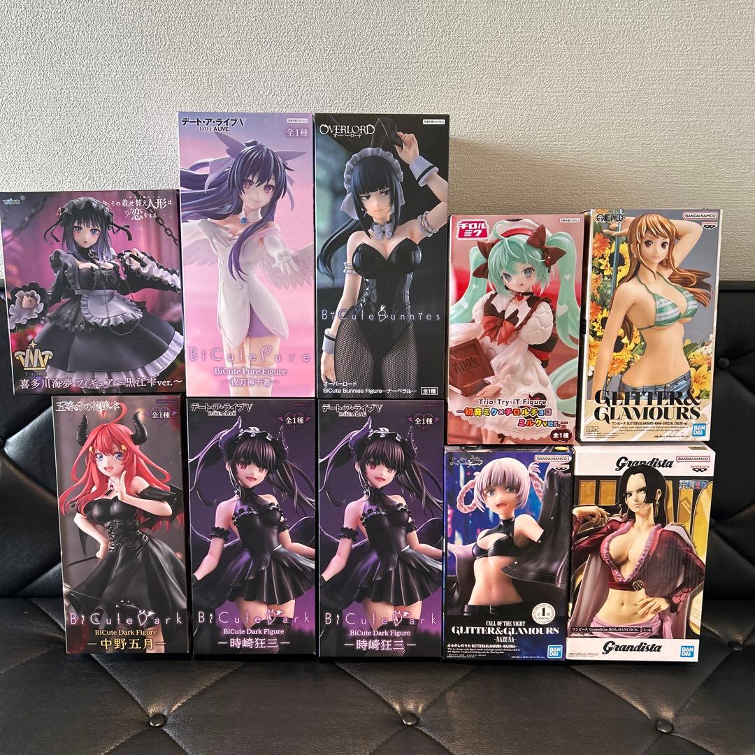 美少女アニメキャラクターフィギュア10体セット - メルカリ
