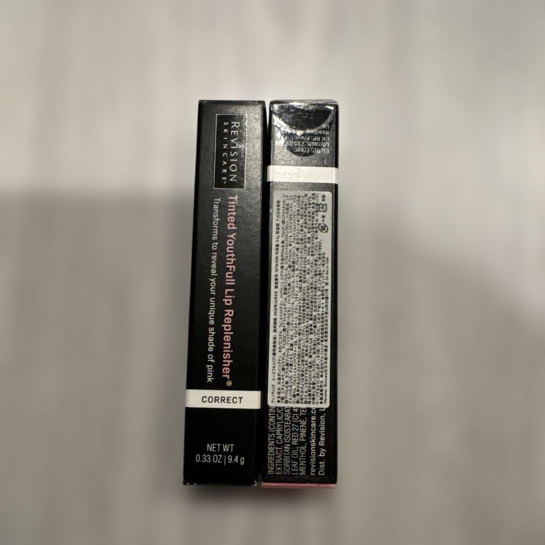 美容　新品未開封品REVISION リビジョンティントユースフルリップ2本セット