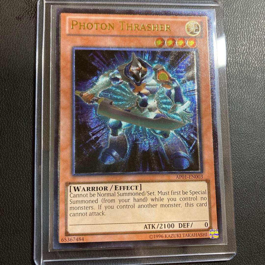 遊戯王 フォトン・スラッシャー 英語版 レリーフ AP01-EN003 - メルカリ
