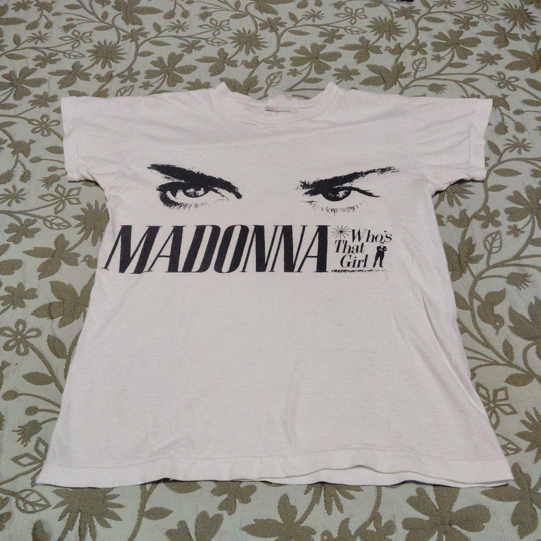 MADONNA Who's That Girl Tシャツ