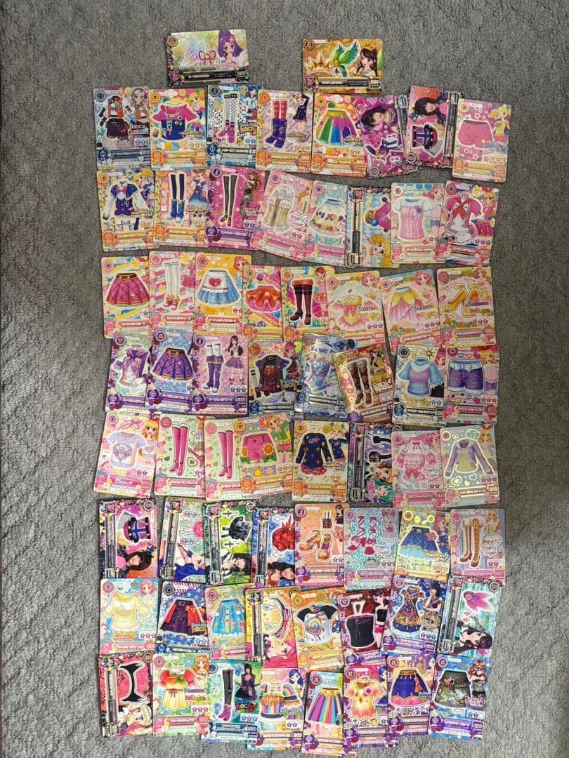 アイカツカードセット 66枚まとめ売り - メルカリ
