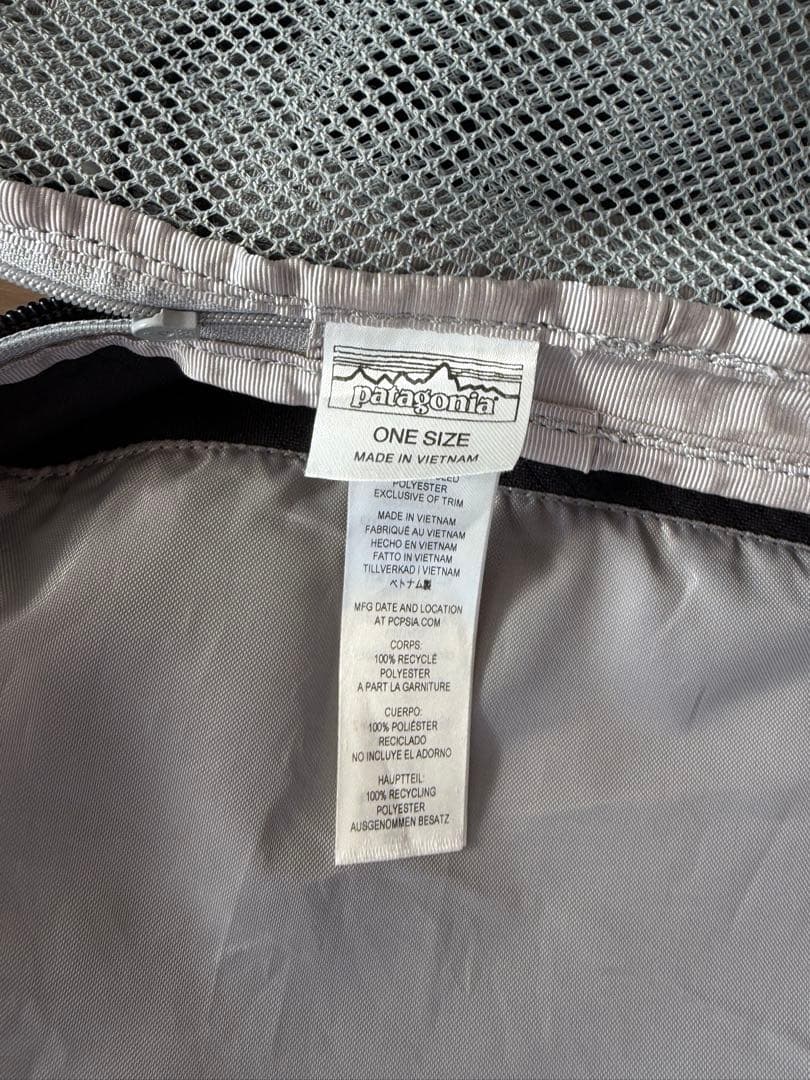 美品】パタゴニア ブラックホールパッキングキューブ・ラージ 10L 2個