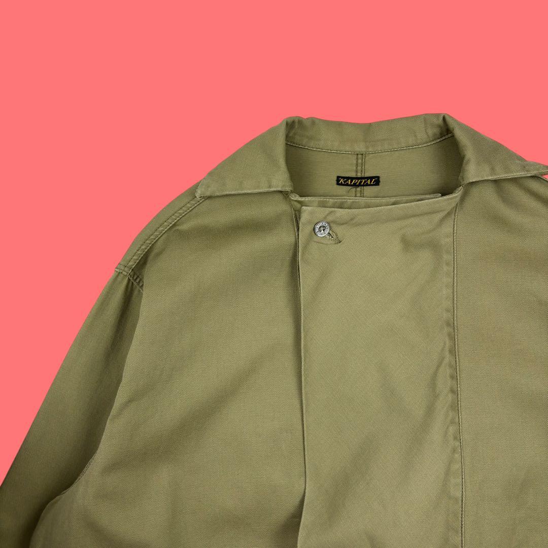 kapital スモックシャツ プルオーバーシャツ ミリタリーシャツ 1