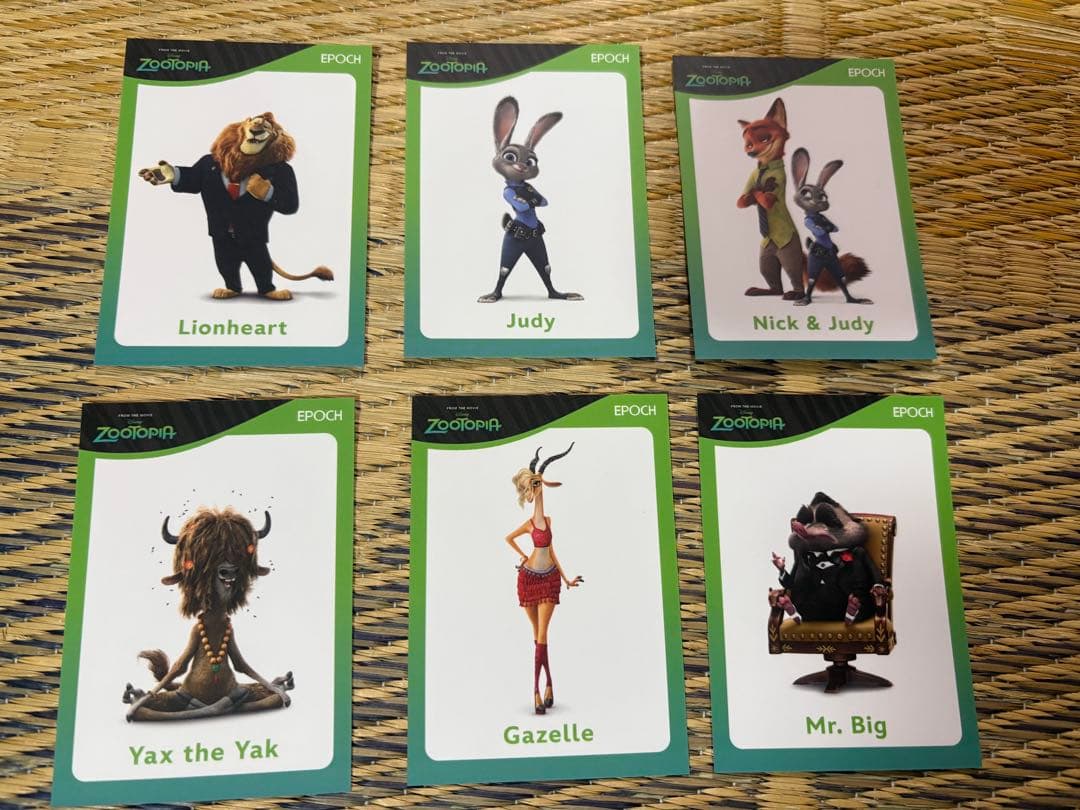 ズートピア 2025 EPOCH コレクションカード Zootopia カード - メルカリ
