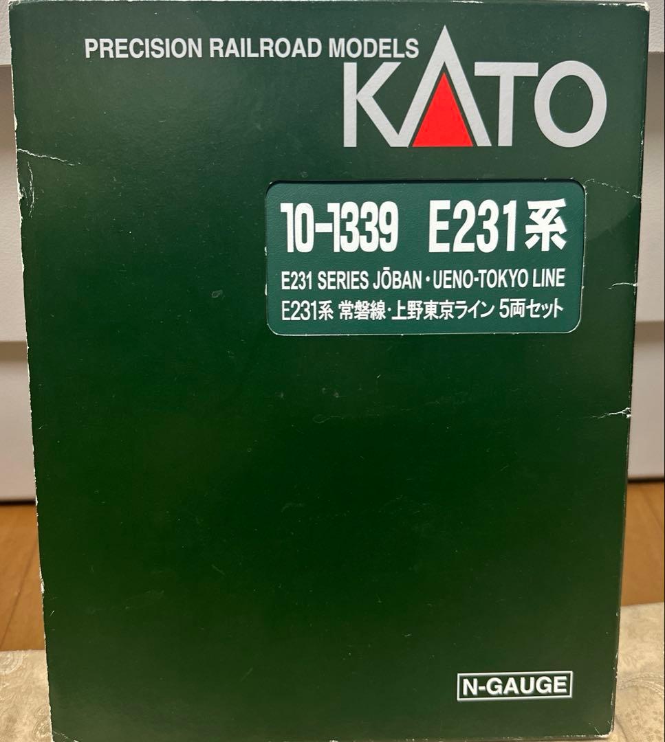 KATO NゲージE231系10-1339 常磐線・上野東京ライン5両セット