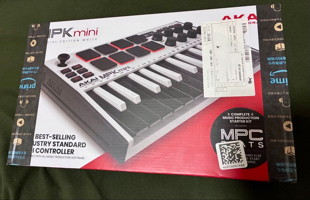 AKAI MPK Mini MK3 SPECIAL WHITE 新品未使用未開封