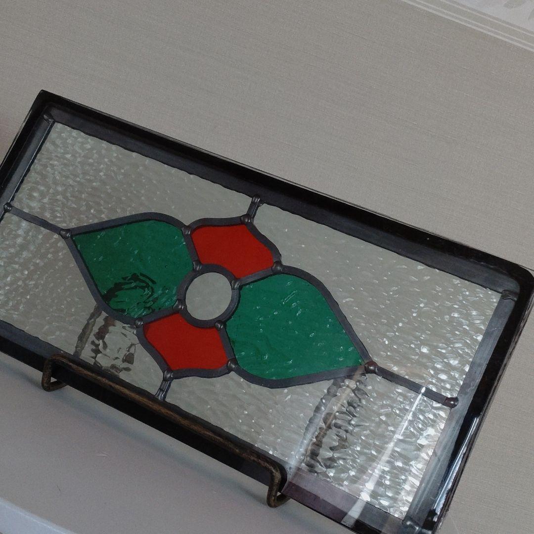 新品　デッドストック　ステンドグラス　厚さ2cm