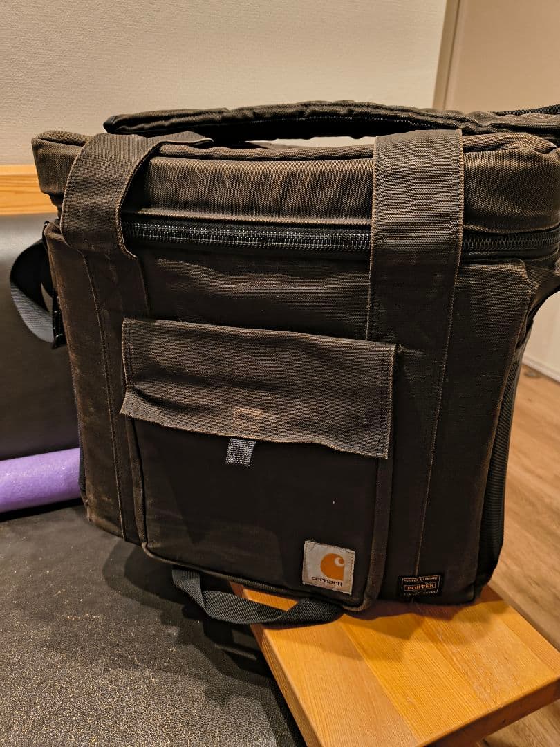 m*a様 レコードバッグ　carhartt porter wネーム　藤原ヒロシ fragment design x RAMIDUS Ultrasuede® BLACK Collection – RAMIDUS